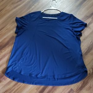 Zelos Navy Blue Plus Perforance Shirt XXL New